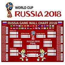 Fifa World Cup 2018 Wall Chart